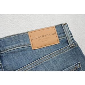 Lucky Brand 223 Straight Blue Rugged Stretch Denim Jeans Mens Size 30 x 32